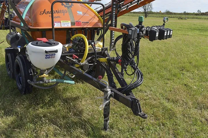 Pulverizador andariego 2000 - Rodado balancín